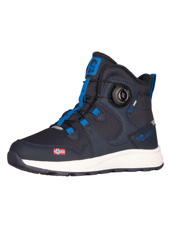 Trollkids Botki zimowe "Bergen" w kolorze granatowym rozmiar: 35
