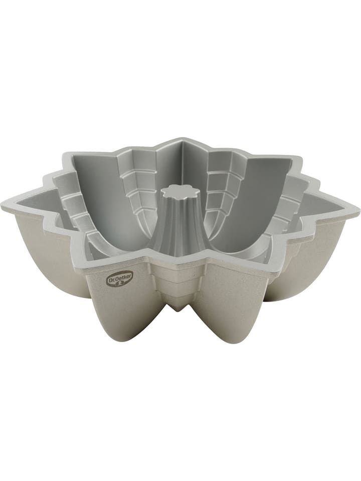 Dr. Oetker Forma "Star" w kolorze kremowym na babkę - wys. 8 x Ø 23 cm rozmiar: onesize