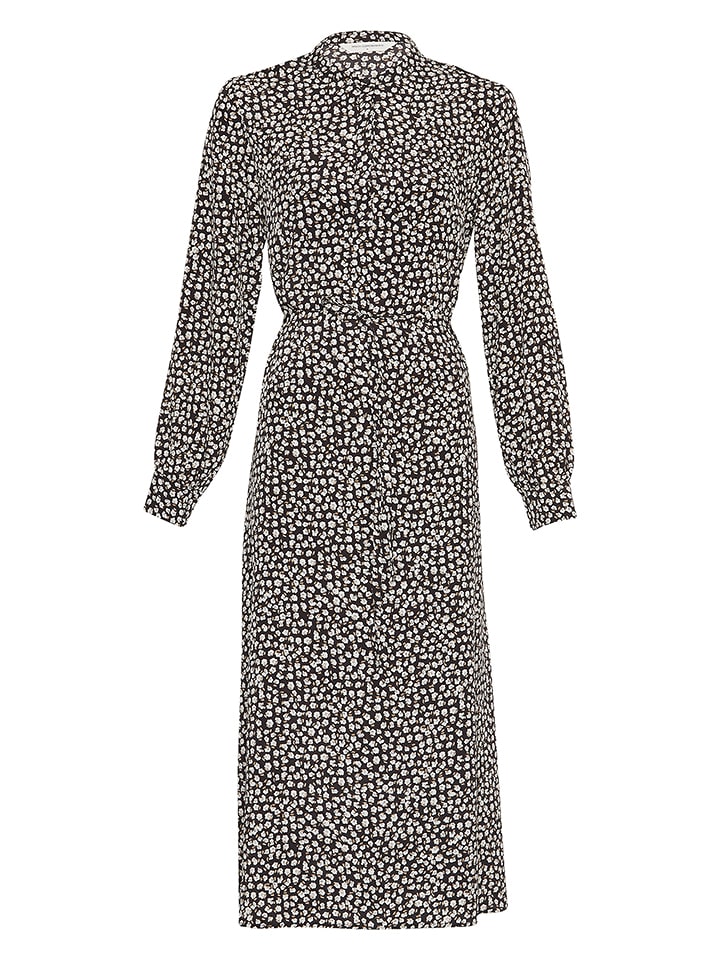 MOSS COPENHAGEN Sukienka w kolorze czarno-białym rozmiar: XS