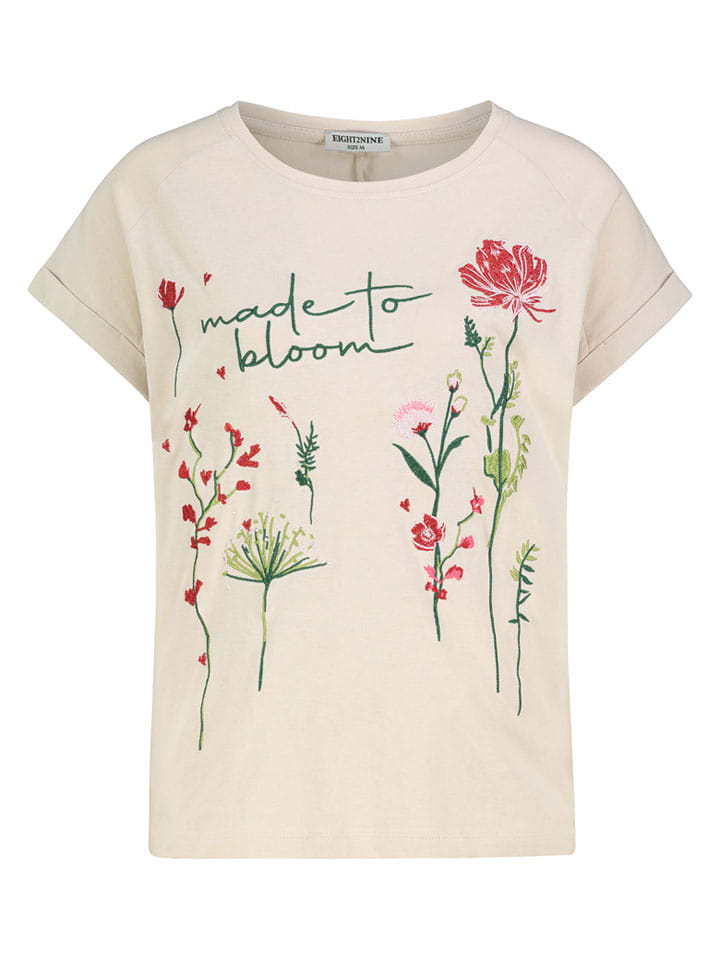 Eight2Nine Koszulka w kolorze beżowym rozmiar: L