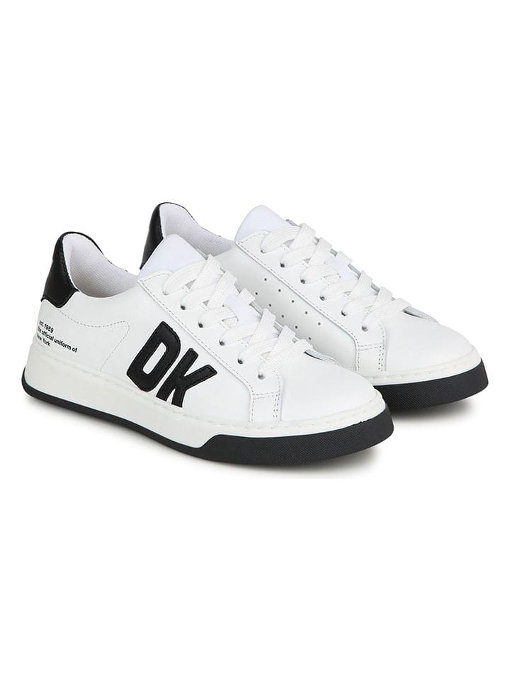 DKNY Sneakersy w kolorze biało-czarnym rozmiar: 37