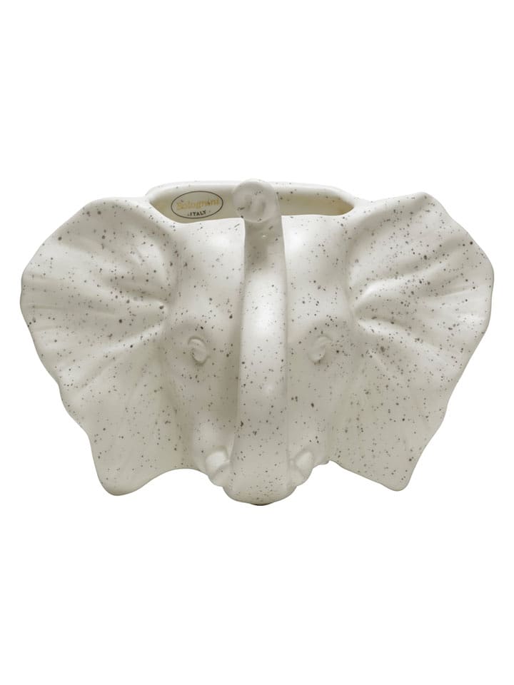 heine home Kubek łazienkowy w kolorze białym - 22 x 15 x 17 cm rozmiar: onesize