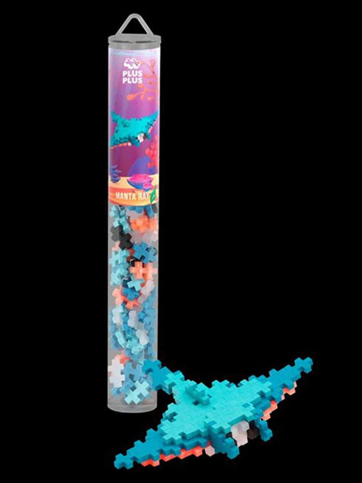 PLUS PLUS 100-częściowy zestaw klocków - 5+ rozmiar: onesize