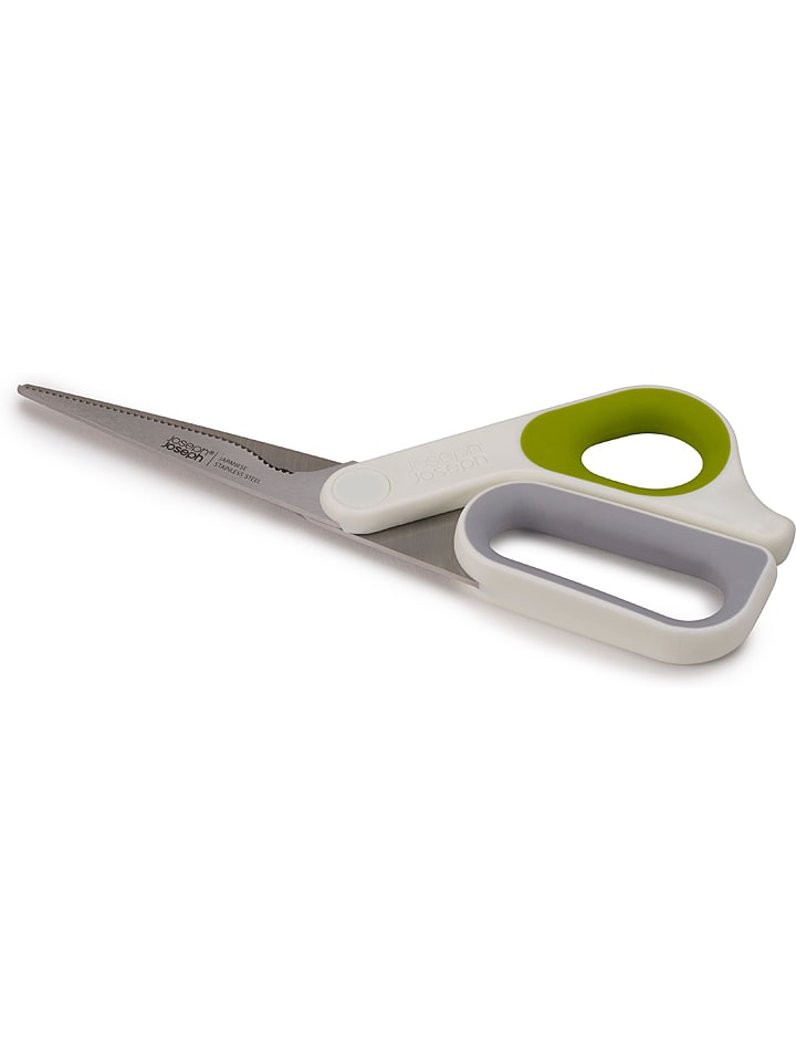 JosephJoseph Nożyczki kuchenne "PowerGrip" w kolorze biało-zielonym rozmiar: onesize