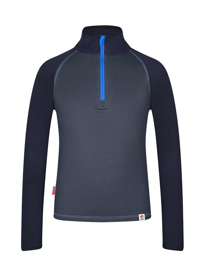 Trollkids Koszulka funkcyjna "Rauland" w kolorze granatowym rozmiar: 176