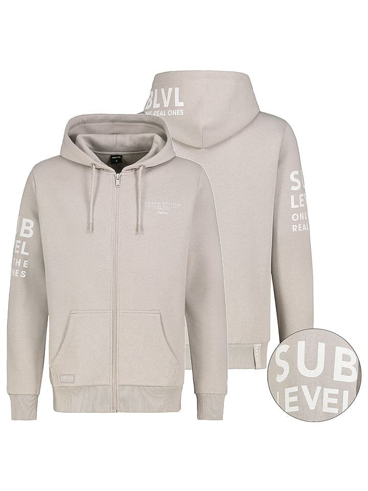 Sublevel Bluza "Nik" w kolorze beżowym rozmiar: M