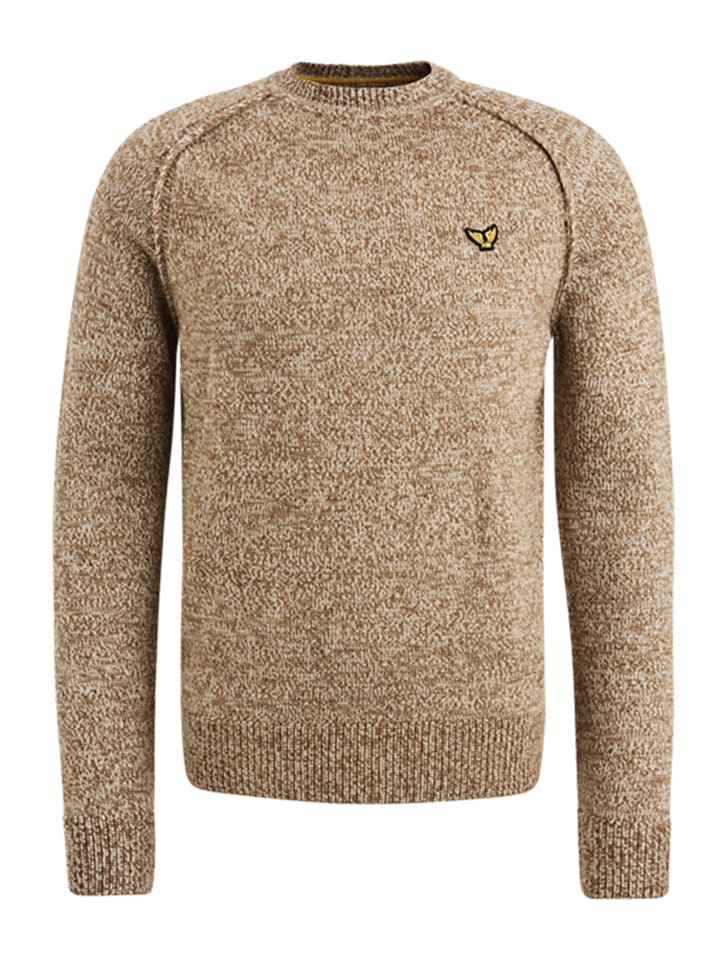 PME Legend Sweter w kolorze jasnobrązowym rozmiar: XXL