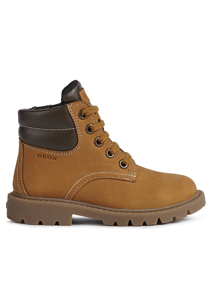 Geox Botki w kolorze jasnobrązowym rozmiar: 31
