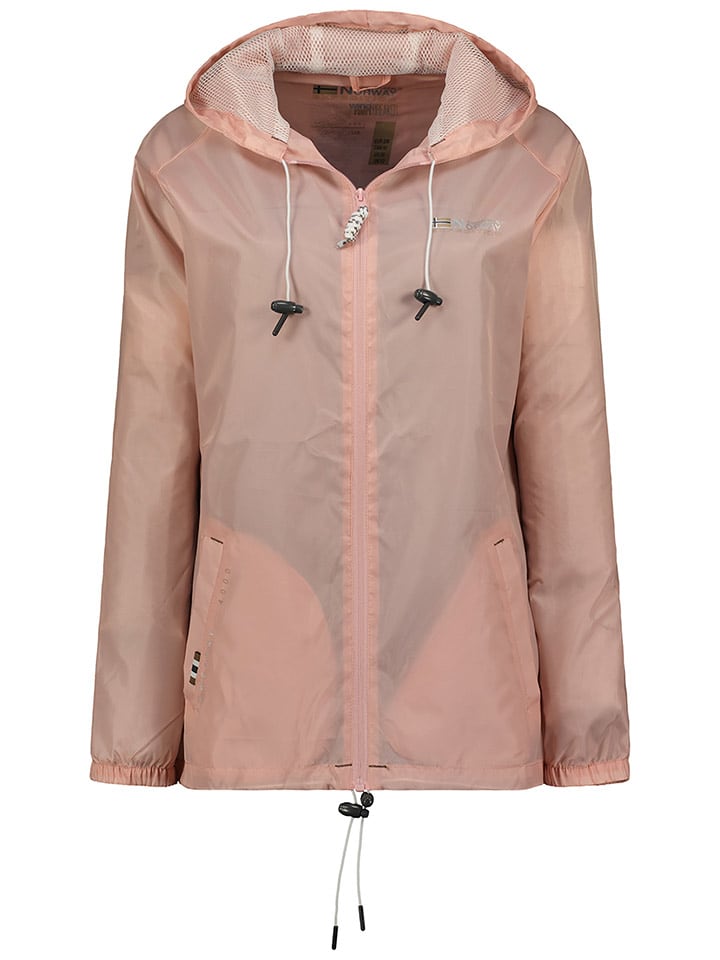 Geographical Norway Kurtka przejściowa "Boat" w kolorze jasnoróżowym rozmiar: L