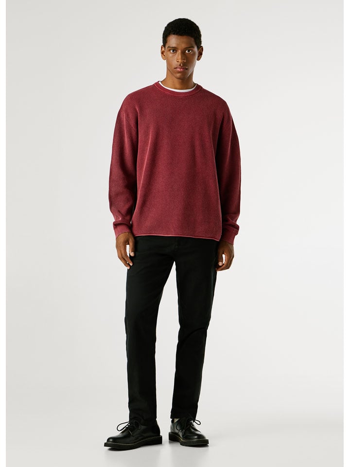 Pepe Jeans Sweter "Frank" w kolorze czerwonym rozmiar: XXL