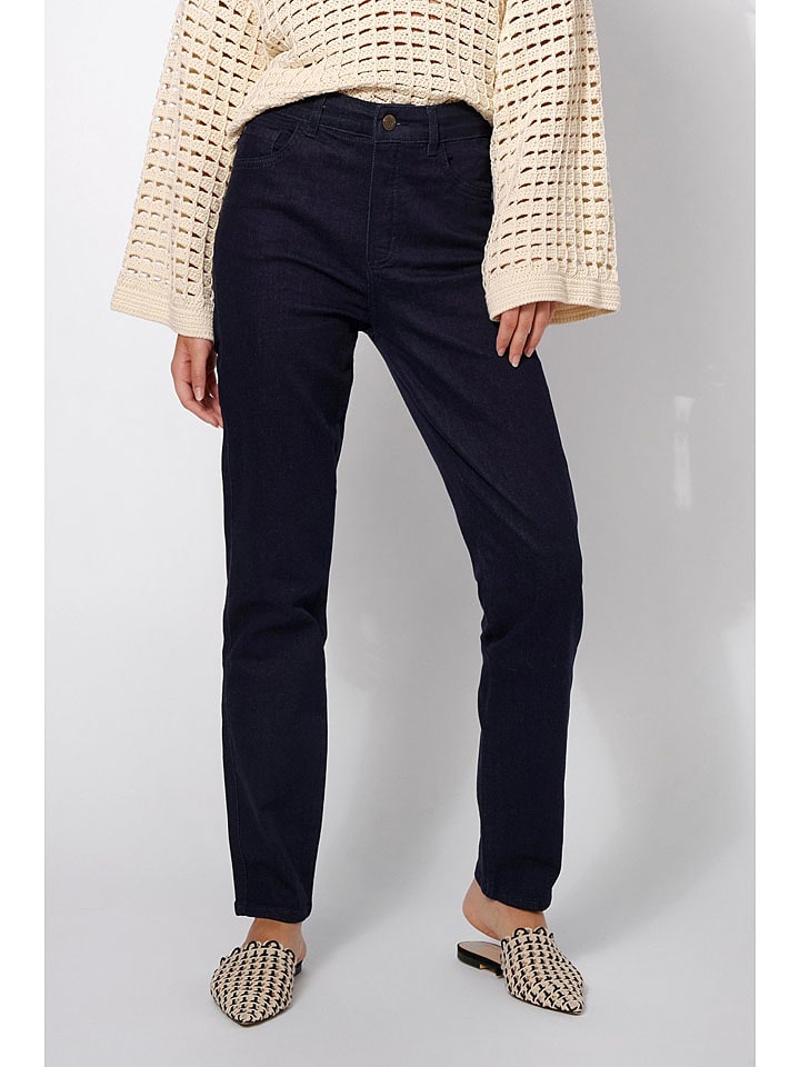 Rosner Dżinsy - Slim fit - w kolorze granatowym rozmiar: 36/L32