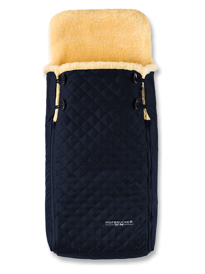 Hofbrucker Śpiworek "Luxus Limited Edition" w kolorze granatowym - 95 x 34 cm rozmiar: onesize