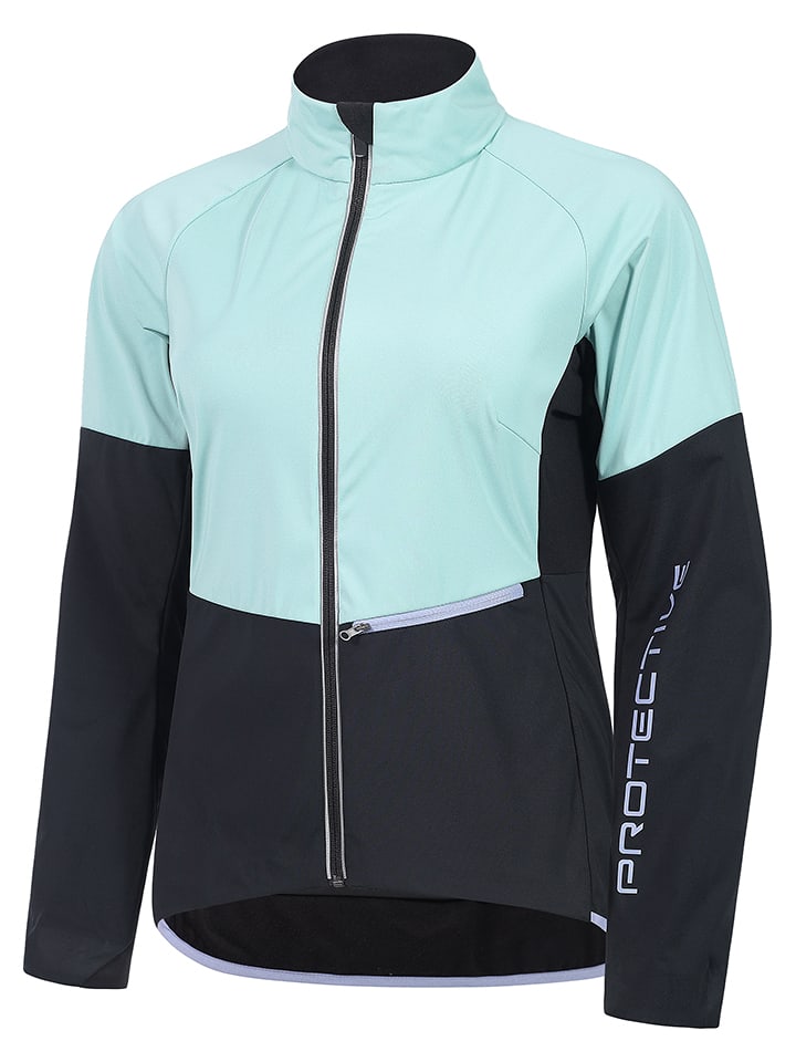 Protective Kurtka softshellowa "Beat Street" w kolorze błękitno-czarnym rozmiar: 38