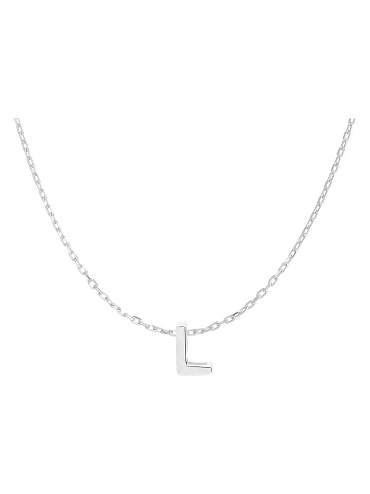 Luxenter Srebrny naszyjnik z elementem ozdobnym rozmiar: onesize