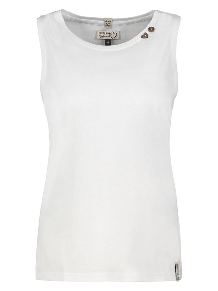 Sublevel Top w kolorze białym rozmiar: XS