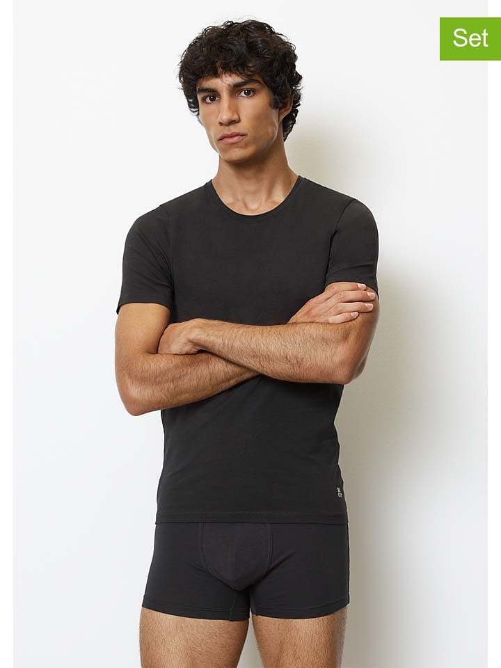 Marc O´Polo Koszulki (2 szt.) w kolorze czarnym rozmiar: S