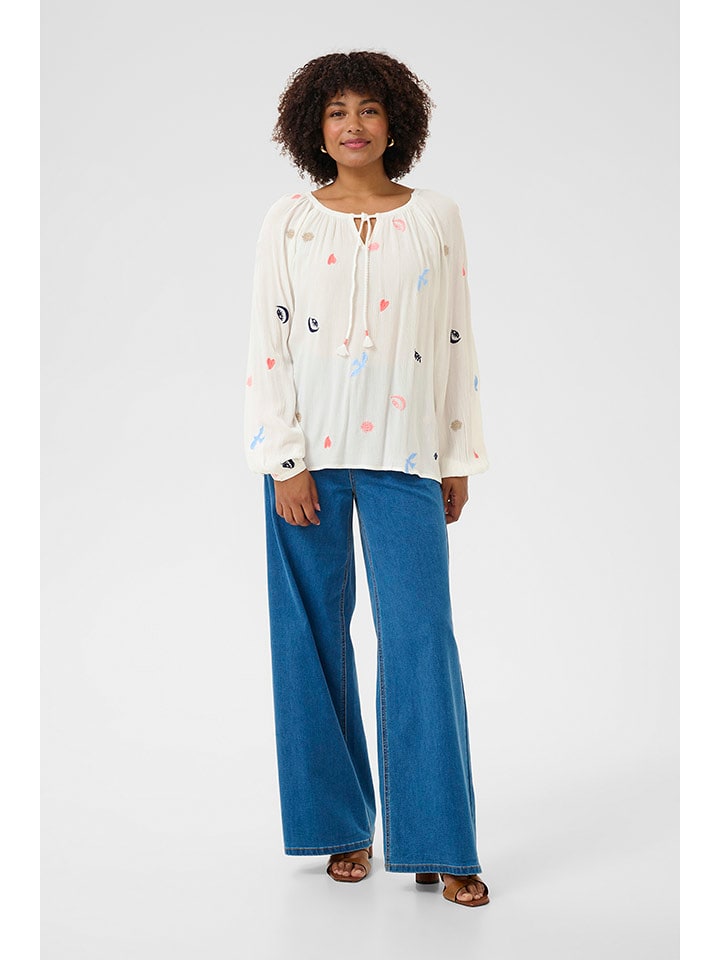 Cream Bluzka w kolorze kremowym rozmiar: 42