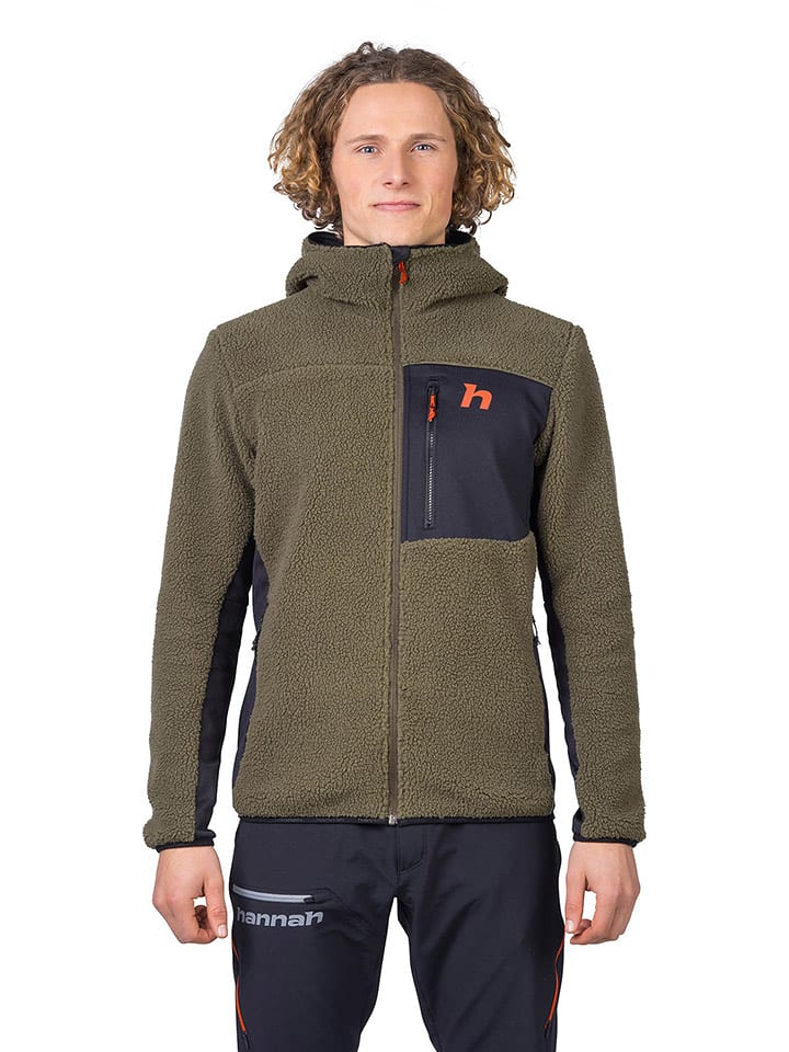 Hannah Kurtka funkcyjna "Kodiak" w kolorze oliwkowo-antracytowym rozmiar: L