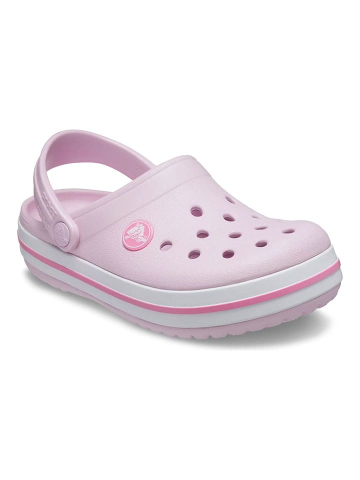 Crocs Chodaki "Crocband" w kolorze jasnoróżowym rozmiar: 32/33