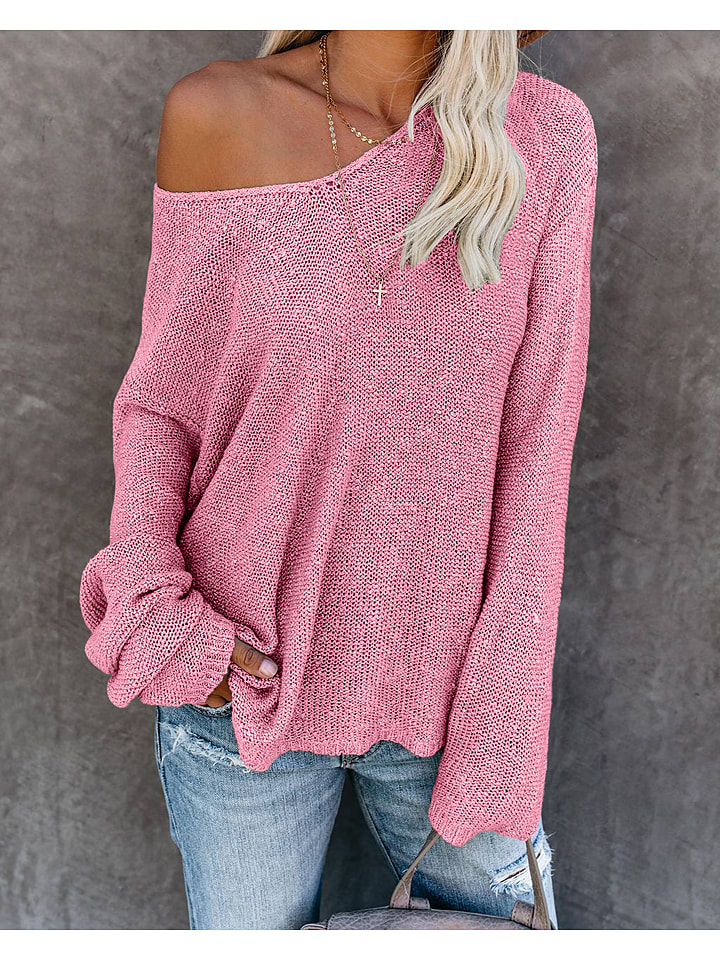 LA Angels Sweter w kolorze jasnoróżowym rozmiar: M