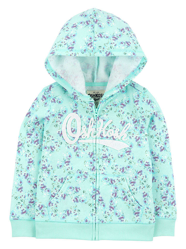 OshKosh Bluza w kolorze turkusowym rozmiar: 92