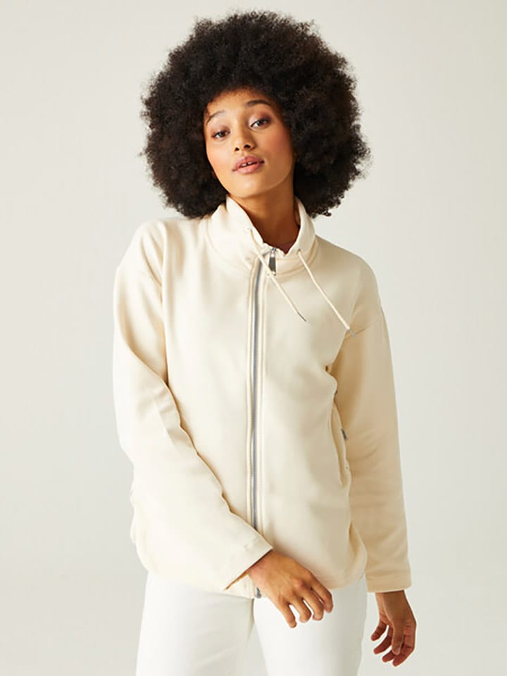 Regatta Kurtka polarowa "Ashlynn" w kolorze kremowym rozmiar: 34