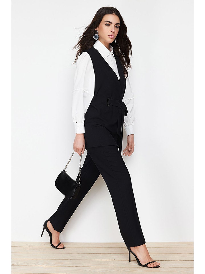 trendyol 2-częściowy zestaw w kolorze czarnym rozmiar: 42