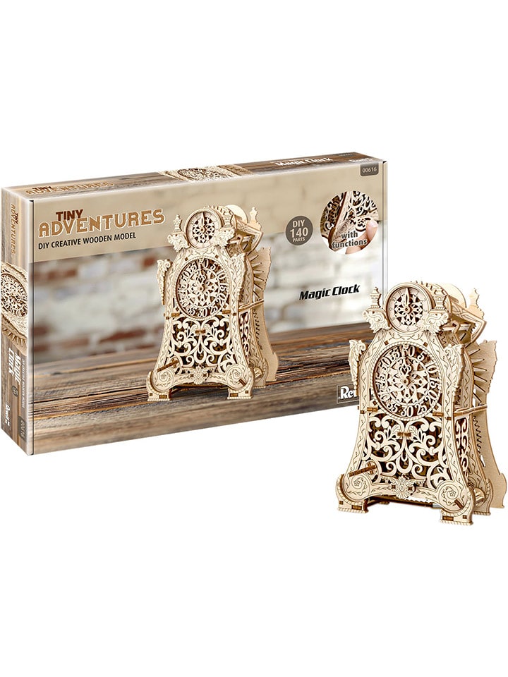 Revell Drewniany model funkcyjny "Revell - Tiny Adventures - Magic Clock" - 12+ rozmiar: onesize