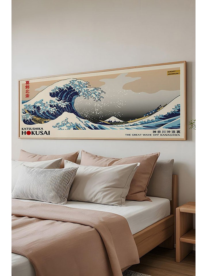 ABERTO DESIGN Druk artystyczny w ramce - 120 x 50 cm rozmiar: onesize