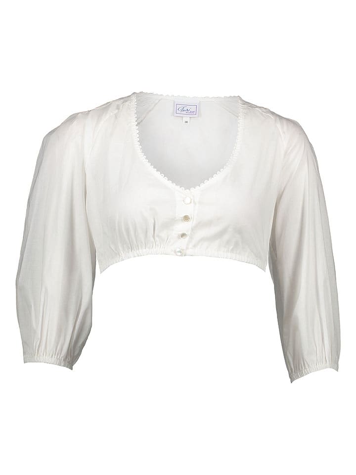 Turi Landhaus Bluzka w kolorze białym rozmiar: 42