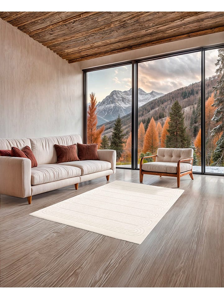 bobochic Dywan "Iago" w kolorze beżowym rozmiar: 160x230 cm