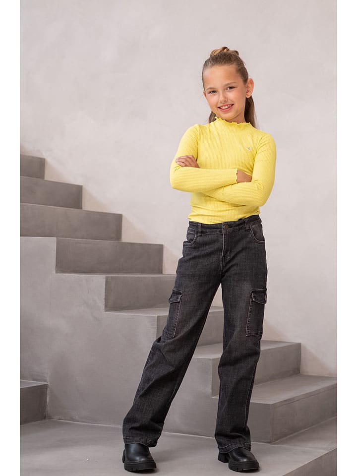 Like Flo Dżinsy w kolorze czarnym rozmiar: 140