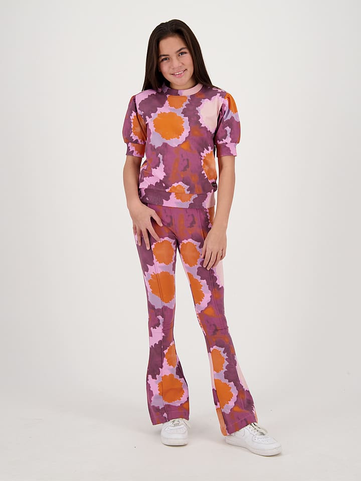 RAIZZED® Koszulka "Aya" w kolorze różowo-pomarańczowym rozmiar: 152