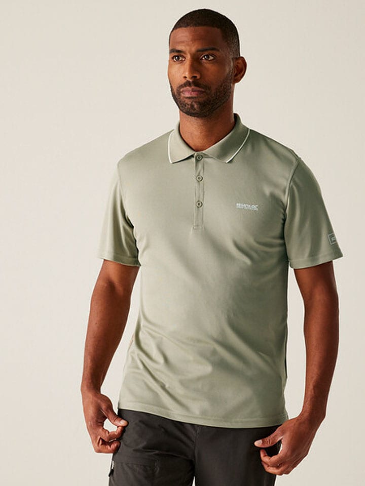 Regatta Funkcyjna koszulka polo "Maverik V" w kolorze beżowym rozmiar: XL