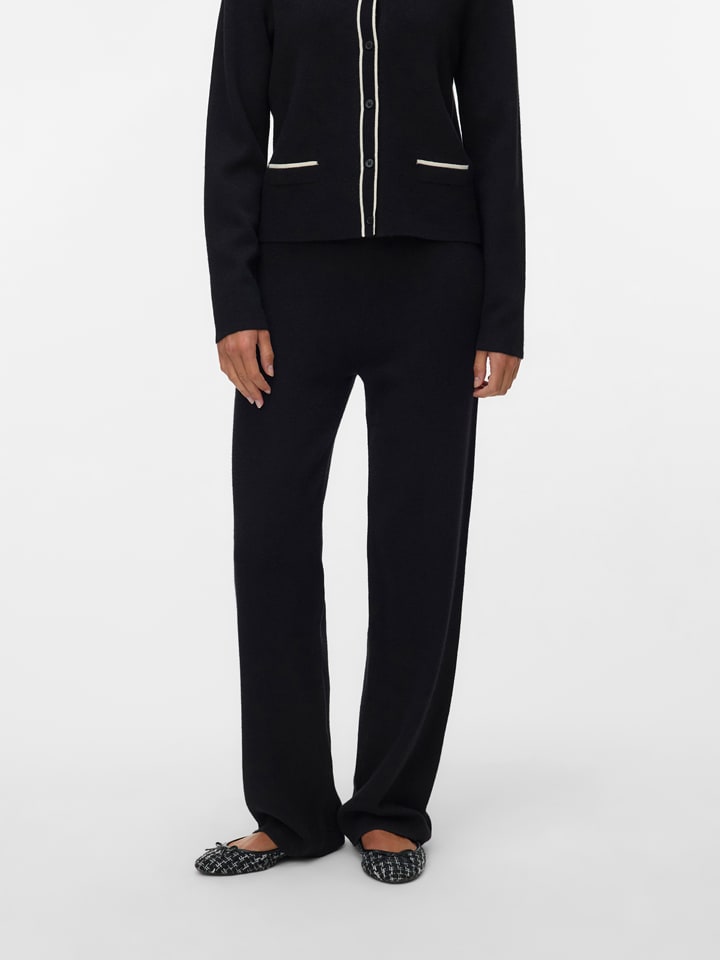 Vero Moda Spodnie w kolorze czarnym rozmiar: XS