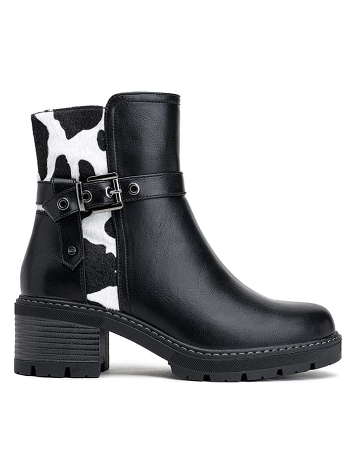 Foreverfolie Botki w kolorze czarnym rozmiar: 38