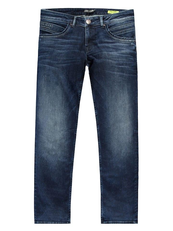 Cars Jeans Dżinsy "Henlow" - Regular fit - w kolorze granatowym rozmiar: W28/L32