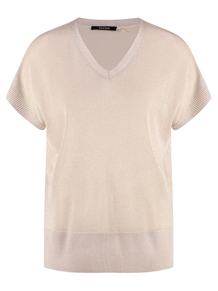 TAIFUN Sweter w kolorze beżowym rozmiar: 40