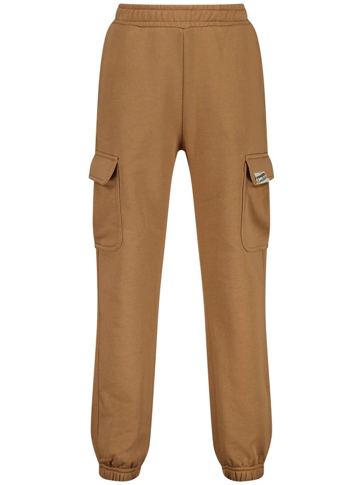 Vingino Spodnie dresowe w kolorze jasnobrązowym rozmiar: 116