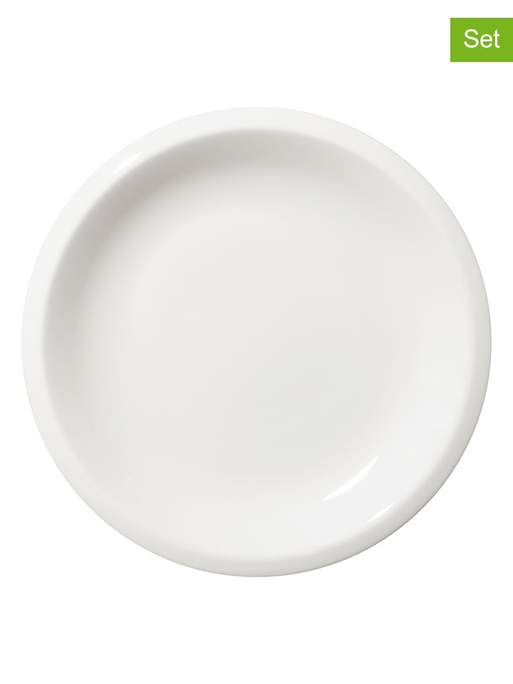 iittala Talerzyki deserowe (2 szt.) w kolorze białym - Ø 17 cm rozmiar: onesize