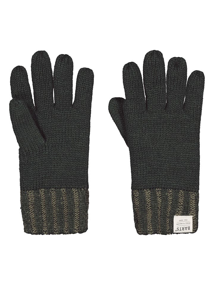 Barts Rękawiczki "Rebeller" w kolorze zielonym rozmiar: 3