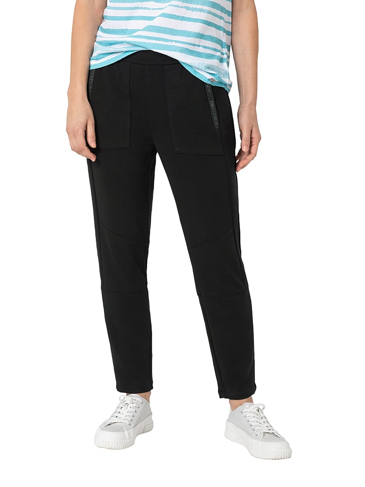 Timezone Spodnie w kolorze czarnym rozmiar: S