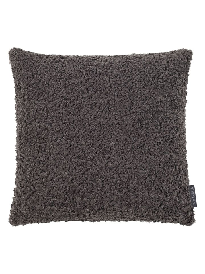 Magma Heimtex Poszewka "Teddy" w kolorze zielonym na poduszkę - 40 x 40 cm rozmiar: onesize