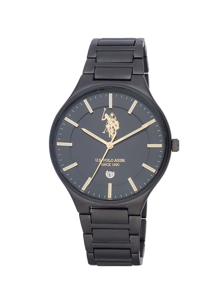 U.S. Polo Assn. Zegarek kwarcowy w kolorze czarnym rozmiar: onesize