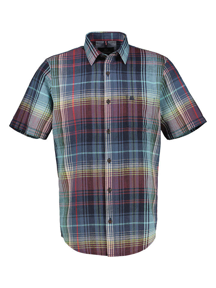 Lerros Koszula w kolorze czerwono-granatowym rozmiar: M