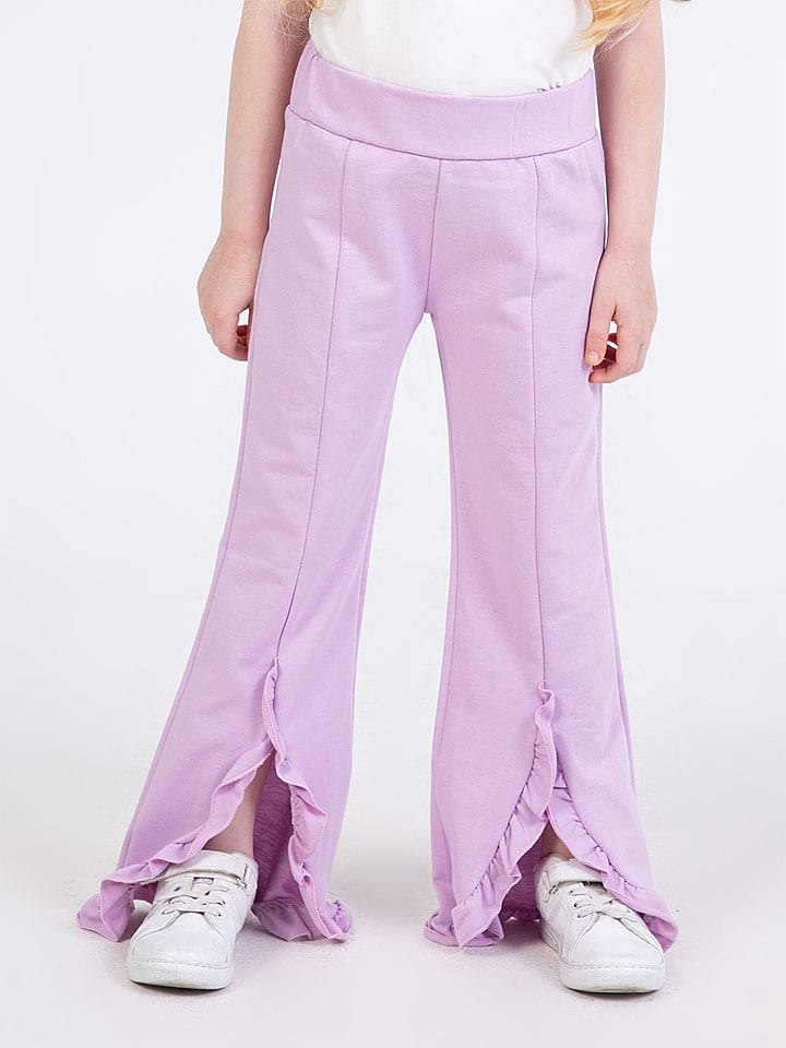 Denokids Spodnie dresowe w kolorze fioletowym rozmiar: 98