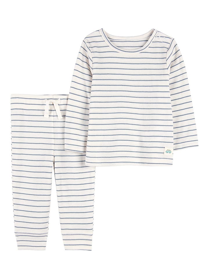 carter's 2-częściowy zestaw w kolorze białym rozmiar: 80