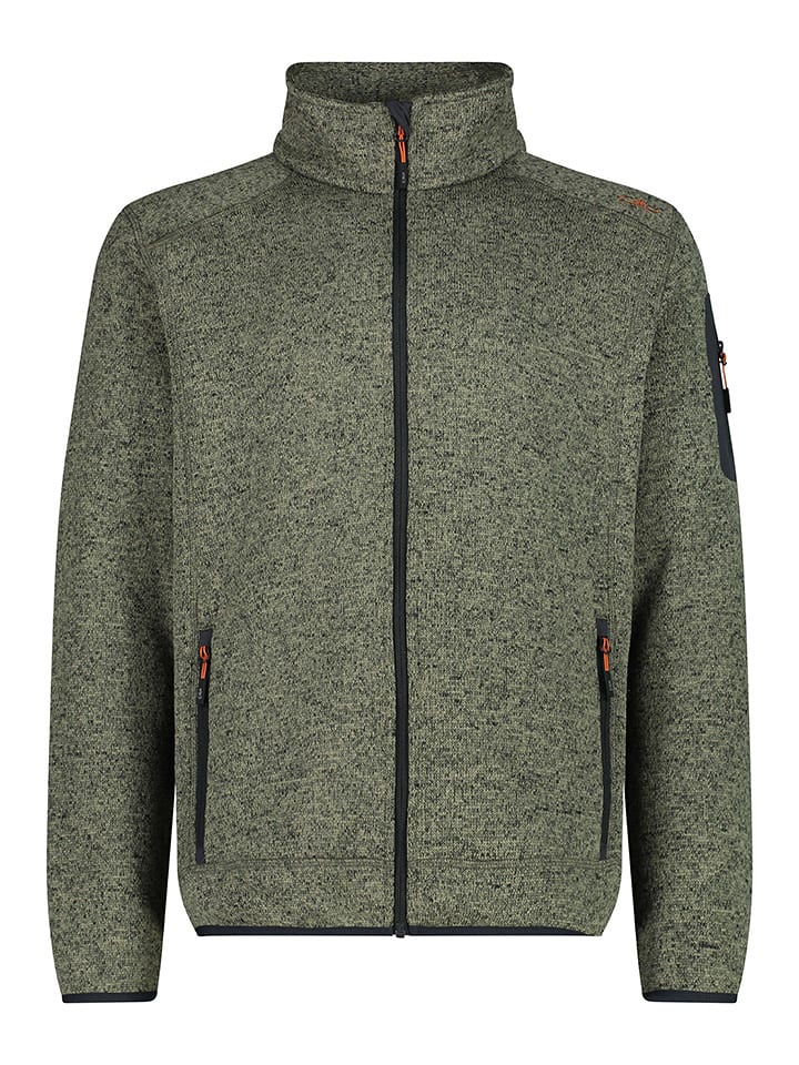 CMP Kurtka polarowa w kolorze zielonym rozmiar: 56