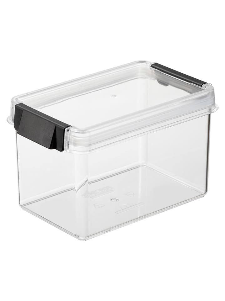 Plast Team Pojemnik w kolorze czarnym - 16,8 x 10,5 x 10,9 cm rozmiar: onesize