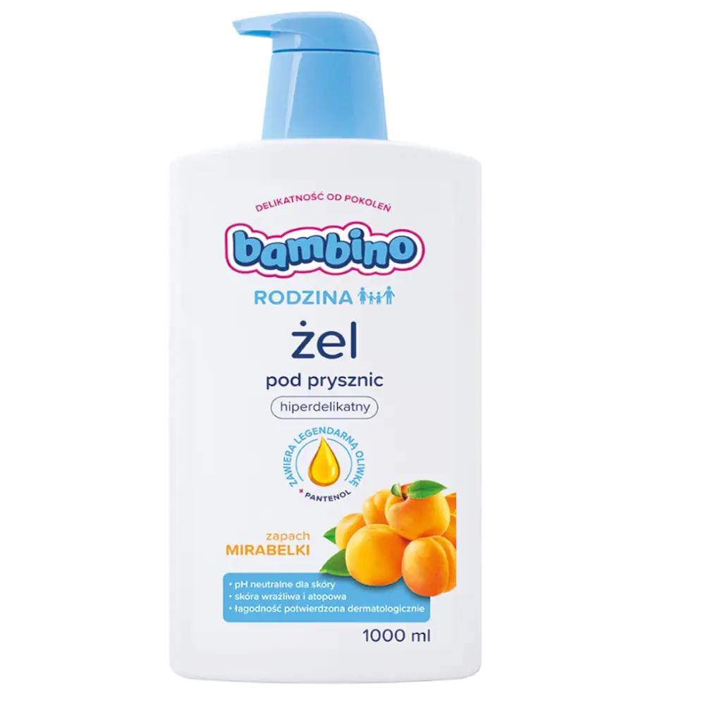 Bambino Bambino Żel pod prysznic o zapachu mirabelki 100.0 ml